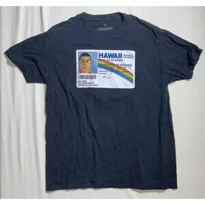 Ripple Junction Super Bad McLovin Shirt Size XL Black Short Sleeve Tee Comedy